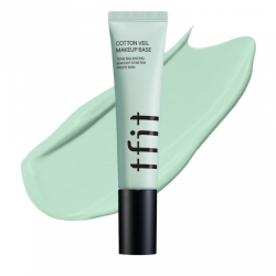 Tfit Cotton Veil Makeup Base Makyaj Bazı30ml- 01 Pure Green