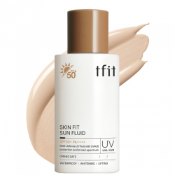 Tfit Skin Fit Sun Fluid Cilt Bakım İçerikli Güneş Kremi Spf50 50ml