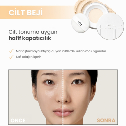 Tfit Translucent Set Finishing Powder Transparan Pudra- 02 Skin Beige - 3