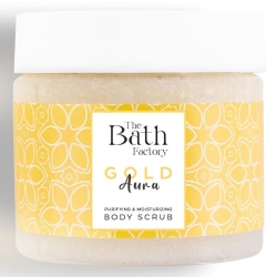 The Bath Factory Besleyici Arındırıcı & Nemlendirici Vücut Peelingi - Gold Aura 300gr - 7