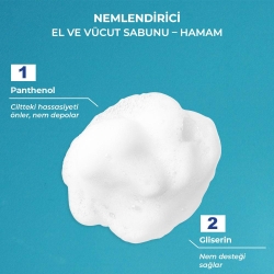 The Bath Factory Hamam Nemlendirici El Yüz ve Vücut Sabunu - 3