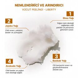 The Bath Factory Nemlendirici Ve Arındırıcı Vücut Peelingi - Liberty 300 gr - 2