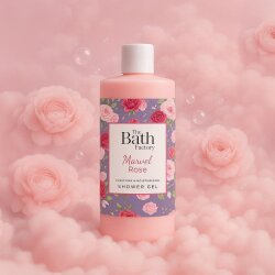 The Bath Factory Nemlendirici ve Besleyici Marvel Rose Duş Jeli 400ml - 3
