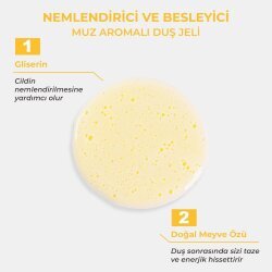 The Bath Factory Nemlendirici ve Besleyici Muz Aromalı Duş Jeli 400ml - 2