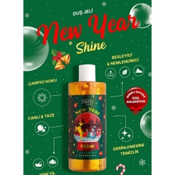 The Bath Factory Nemlendirici ve Besleyici New Year Shine Simli Duş Jeli 400 ml - 4