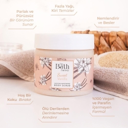 The Bath Factory Sweet Vanilla Nemlendirici ve Arındırıcı Vücut Peelingi 300gr - 3
