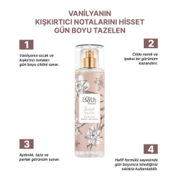 The Bath Factory Vücut Spreyi Sweet Vanilla 200 ml - The Bath Factory (1)