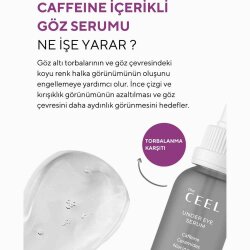 The Ceel Göz Altı Torbalanma ve Morluk Karşıtı Aydınlatıcı Bakım Serumu 30ml - 2