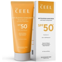 The Ceel Spf 50+ Leke Karşıtı Tüm Ciltler için Yüksek Korumalı Güneş Kremi 50 ml - The Ceel