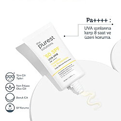 The Purest Solutions Yüz Güneş Kremi Spf 50+ 50ml - 4