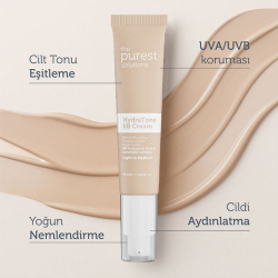 The Purest Solutions Kuru ve Karma Ciltler İçin BB Krem SPF 50+ 40 ml - Açık-Orta Ton - 6