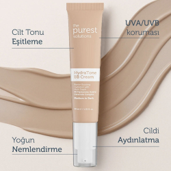 The Purest Solutions Kuru ve Karma Ciltler İçin BB Krem SPF 50+ 40 ml - Orta-Koyu Ton - 6
