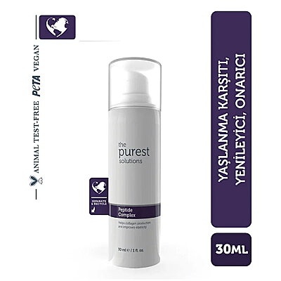 The Purest Solutions Peptide Complex Onarıcı Yaşlanma Karşıtı Yüz Serumu 30 ml