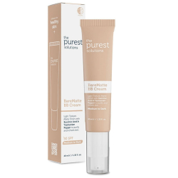 The Purest Solutions Yağlı ve Karma Ciltler İçin Matlaştırıcı BB Krem SPF 50+ 40 ml - The Purest Solutions