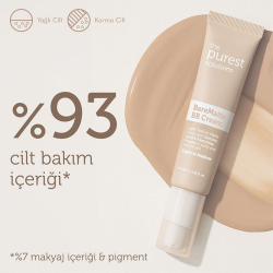 The Purest Solutions Yağlı ve Karma Ciltler İçin Matlaştırıcı BB Krem SPF 50+ 40 ml – Açık-Orta Ton - 4