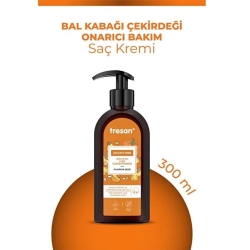 Tresan Bal Kabağı Çekirdeği Onarıcı Sülfatsız Saç Bakım Kremi 300ml - 2