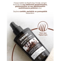 Tresan Kafein & Peptit Dökülme Karşıtı Saç Toniği 125ml - 2