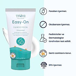 TruKid Kolay Uygulanabilir Güneş Kremi SPF50 100 ml - 5
