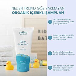 Trukid Silly Bebek ve Çoçuklar İçin Saç Şampuanı 236ml - 3