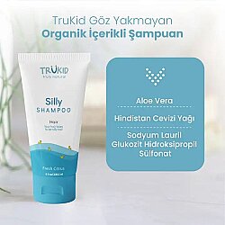 Trukid Silly Bebek ve Çoçuklar İçin Saç Şampuanı 236ml - 4