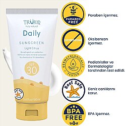 Trukid Sunny Days Daily - Güneş Koruyucu Krem SPF30+ 100 ml %100 Natural - Trukid (1)