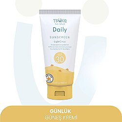 Trukid Sunny Days Daily - Güneş Koruyucu Krem SPF30+ 100 ml %100 Natural - Trukid