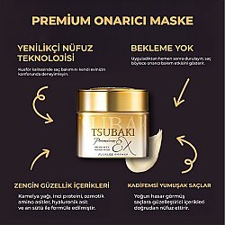 Tsubaki Premium Ex Repair Mask Onarıcı Saç Maskesi 180 gr - 4
