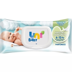 Uni Baby Hassas Dokunuş Islak Mendil 52 Adet