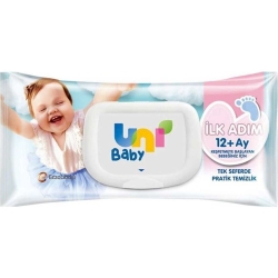 Uni Baby İlk Adım 52'li Islak Mendil 
