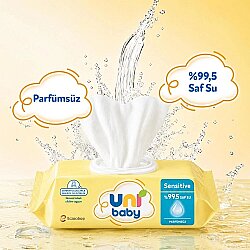 Uni Baby Sensitive Islak Mendil 90'lı Paket - 3