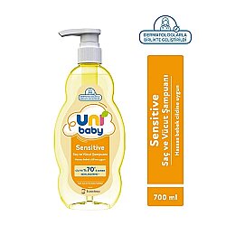 Uni Baby Sensitive Saç ve Vücut Şampuanı 700 ml - Uni Baby