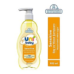 Uni Baby Sensitive Saç ve Vücut Şampuanı 900 ml - Uni Baby