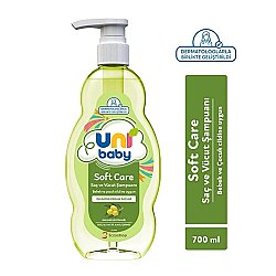 Uni Baby Soft Care Zeytinyağlı Saç ve Vücut Şampuanı 700ml - Uni Baby