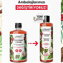 Urban Care Coconut Coffee Yenileyici ve Pürüsüzleştirici Duş Jeli 500ml - 4