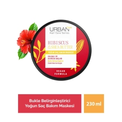Urban Care Hibiscus & Shea Butter Kıvırcık Ve Dalgalı Saçlara Özel Yoğun Saç Bakım Maskesi 230ml - 6