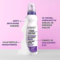 Urban Care Shake N Repair 7-24 Düzleştirici Etkili Saç Bakım Köpüğü 150ml - 3