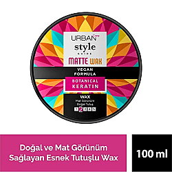 Urban Care Style Wax Matte Doğal Görünüm 100ml - Urban Care