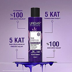 Urban Care Turunculaşma Karşıtı Mor Saç Bakım Şampuanı 250 ml - 5