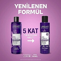 Urban Care Turunculaşma Karşıtı Mor Saç Bakım Şampuanı 250 ml - 6