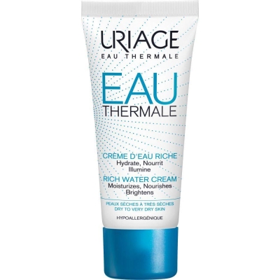 Uriage Eau Thermale Rich Water Cream 40 ml Zengin Su Bazlı Nemlendirici