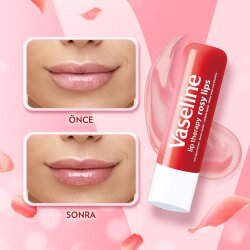 Vaseline Lip Therapy Rosy Lips Dudak Bakım Kremi 4.8gr - 3
