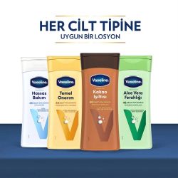 Vaseline Vücut Losyonu Kakao Kuru Ciltler İçin 400 ml - 4