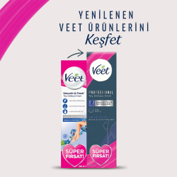 Veet Professional Tüy Dökücü Krem Tüm Cilt Tipleri İçin 200 ml. - Veet (1)