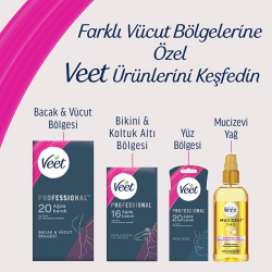 Veet Profesyonel Ağda Bandı Hassas Ciltler 20'li - 6