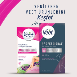 Veet Profesyonel Ağda Bandı Normal Ciltler 20'li - 5
