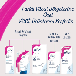 Veet Tüy Dökücü Krem Hassas Ciltler 100 ml - Veet (1)