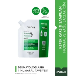 Vichy Dercos Anti Dandruff Kepek Karşıtı Şampuan 390ml - Refill - 5