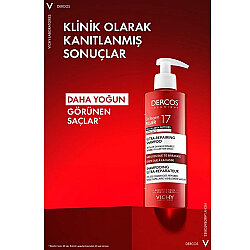 Vichy Dercos Collagen 17 Filler Tüm Saç Tipleri İçin Şampuan 400ml - 3