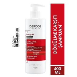 Vichy Dercos Energisant Shampoo Dökülme Karşıtı Saç Bakım Şampuanı 400ml - Vichy