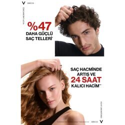 Vichy Dercos Energising Saç Dökülmesine Karşı Şampuan 400ml - Refill - 3